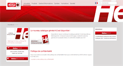 Desktop Screenshot of helios-fr.com