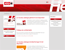 Tablet Screenshot of helios-fr.com
